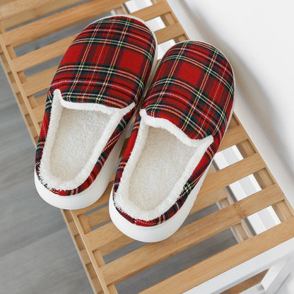 Chaussons Pluffi – Édition Plaid