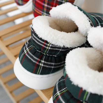 Chaussons Pluffi – Édition Plaid